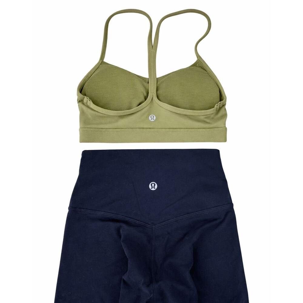 Lululemon Align Leggings + Flow Y Bra Set Size 6
